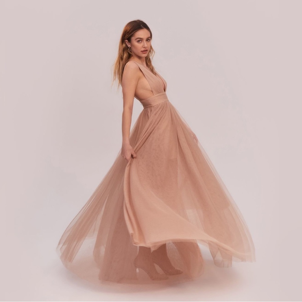 Miranda Dress with Tulle - Picture 4 of 6